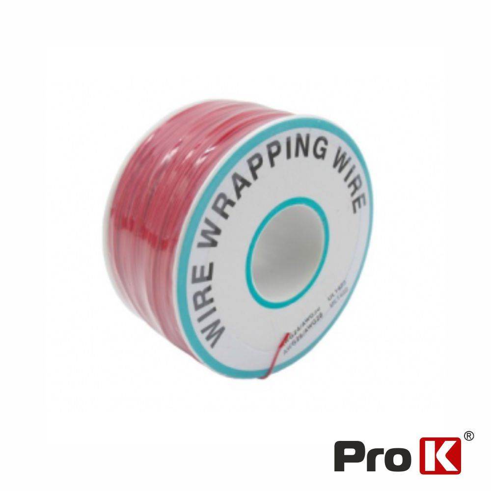 Cabo Multifilar Vermelho 0.25mm Rolo 250m PROK