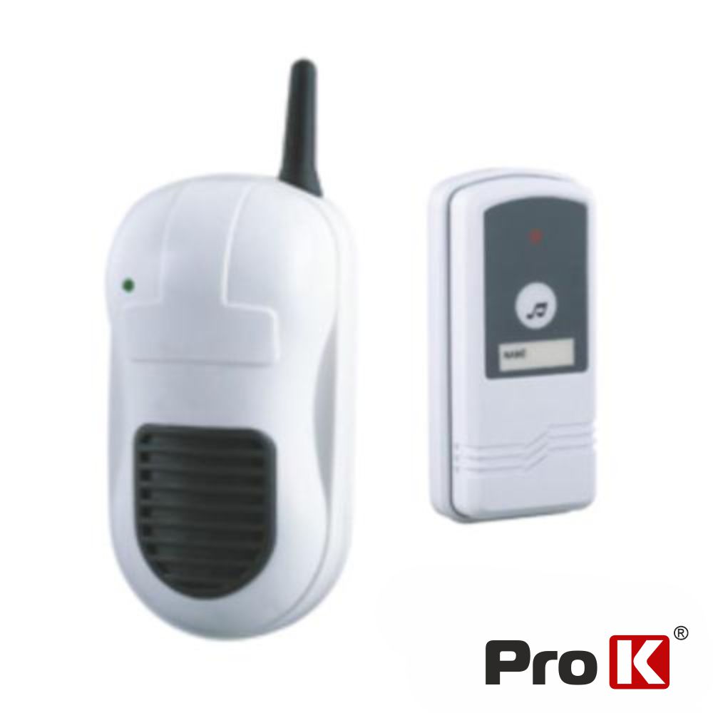 CAMPAINHA S/ FIOS C/ COMANDO 230V PROK