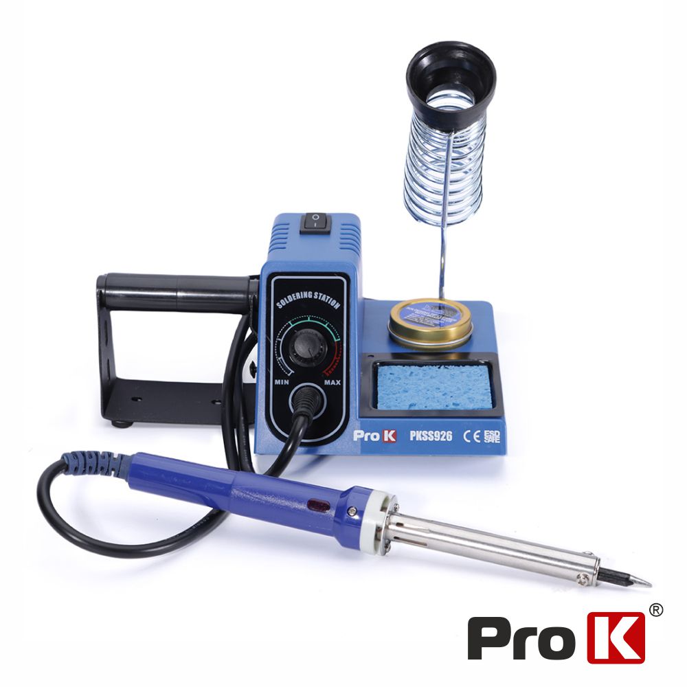 Estação De Soldar 60W C/ Esfregão E Suportes PROK