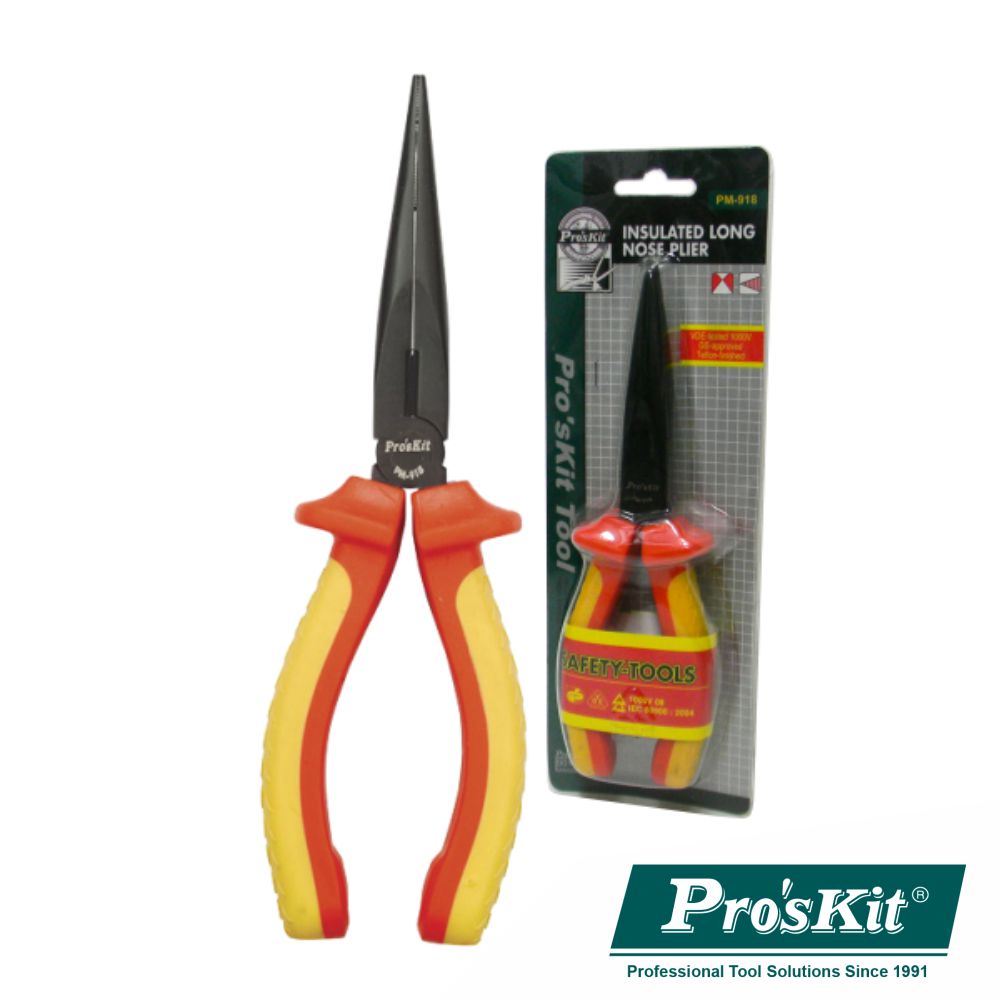 ALICATE DE PONTAS LONGAS PROFISSIONAL 200MM PROSKIT