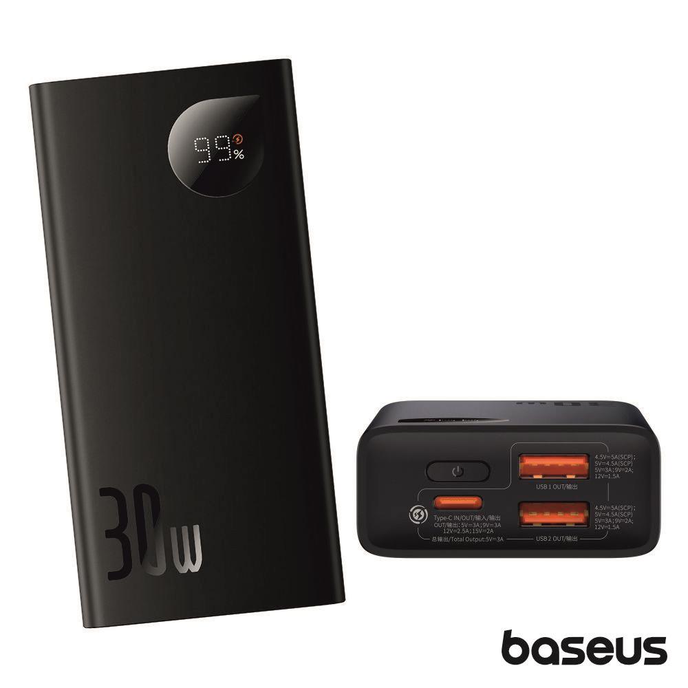 Powerbank 10000mAh PD QC 30W Preto BASEUS
