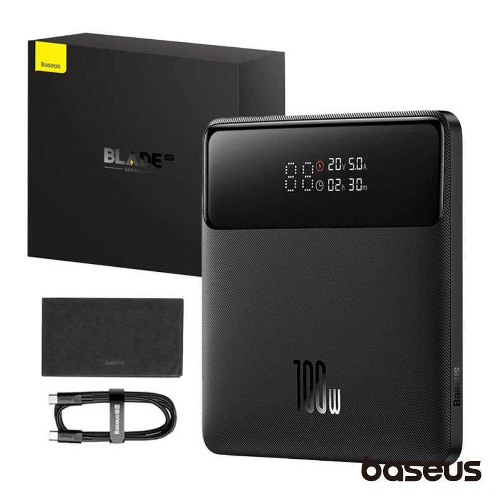 Powerbank 20000mAh PD QC USB-C 100W BLADE BASEUS