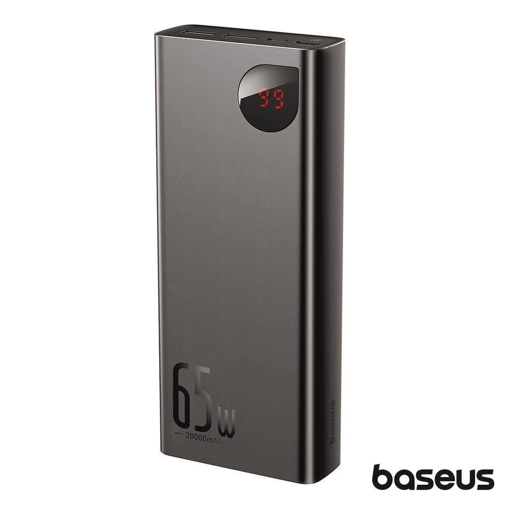 Powerbank 20000mAh PD QC 65W Preto Adaman BASEUS