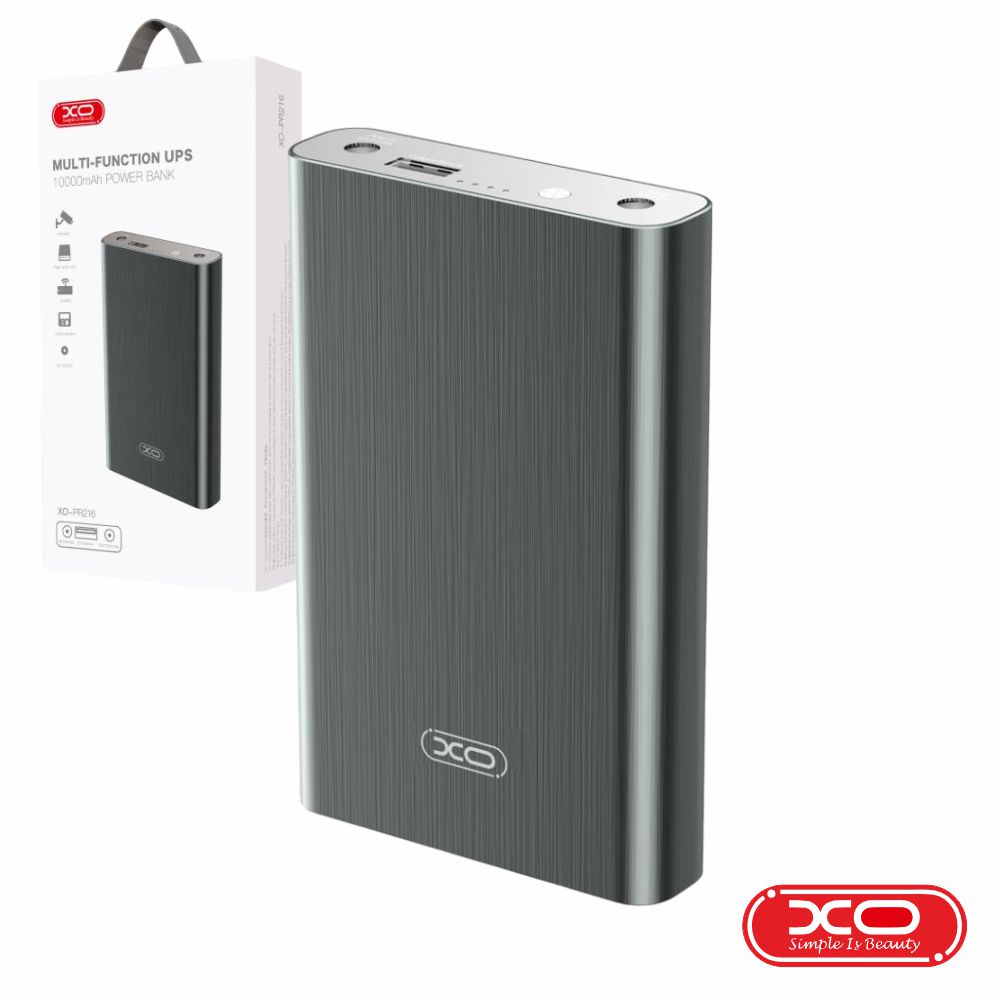 Powerbank 10000mAh USB-A C/ Função UPS XO