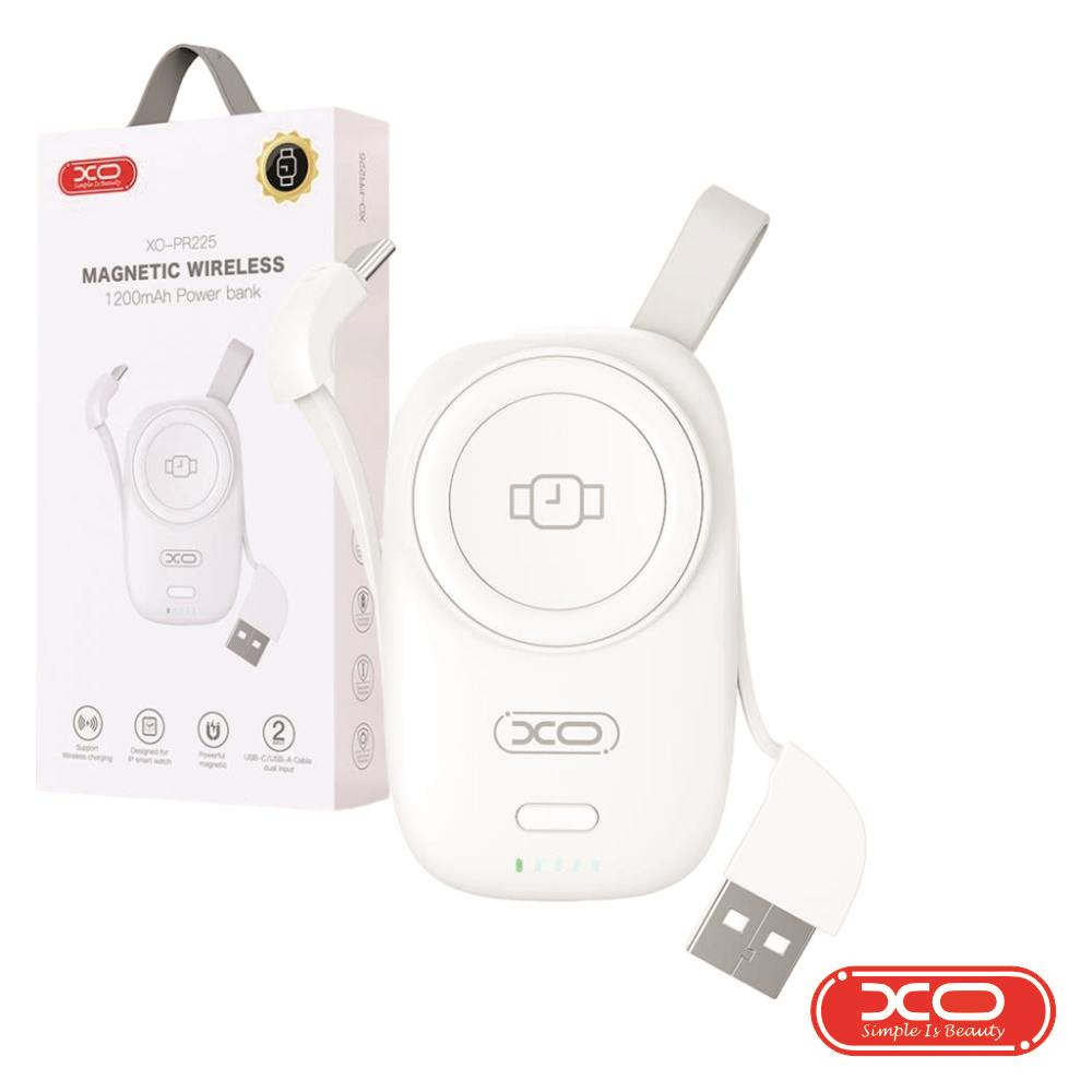Powerbank P/ SmartWatch 1200mAh Branco XO
