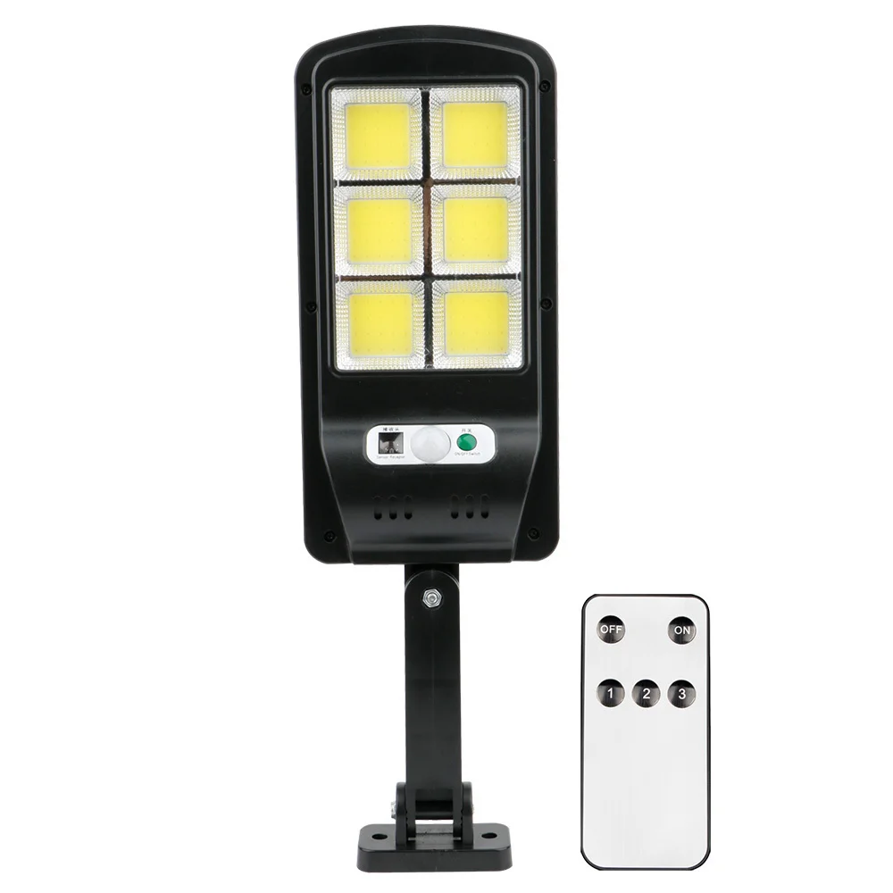 FLS-01 Foco de leds com bateria + painel solar + det. movimentos 6000k p/ exterior