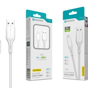 Cabo de Dados Lightning Branco 1.20M,5A, S-085