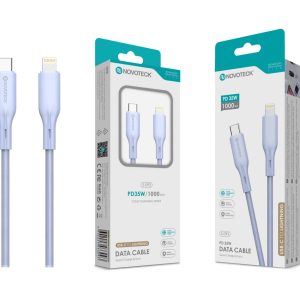 Cabo USB-C para Lightning PD35W Lilás 1M S-093