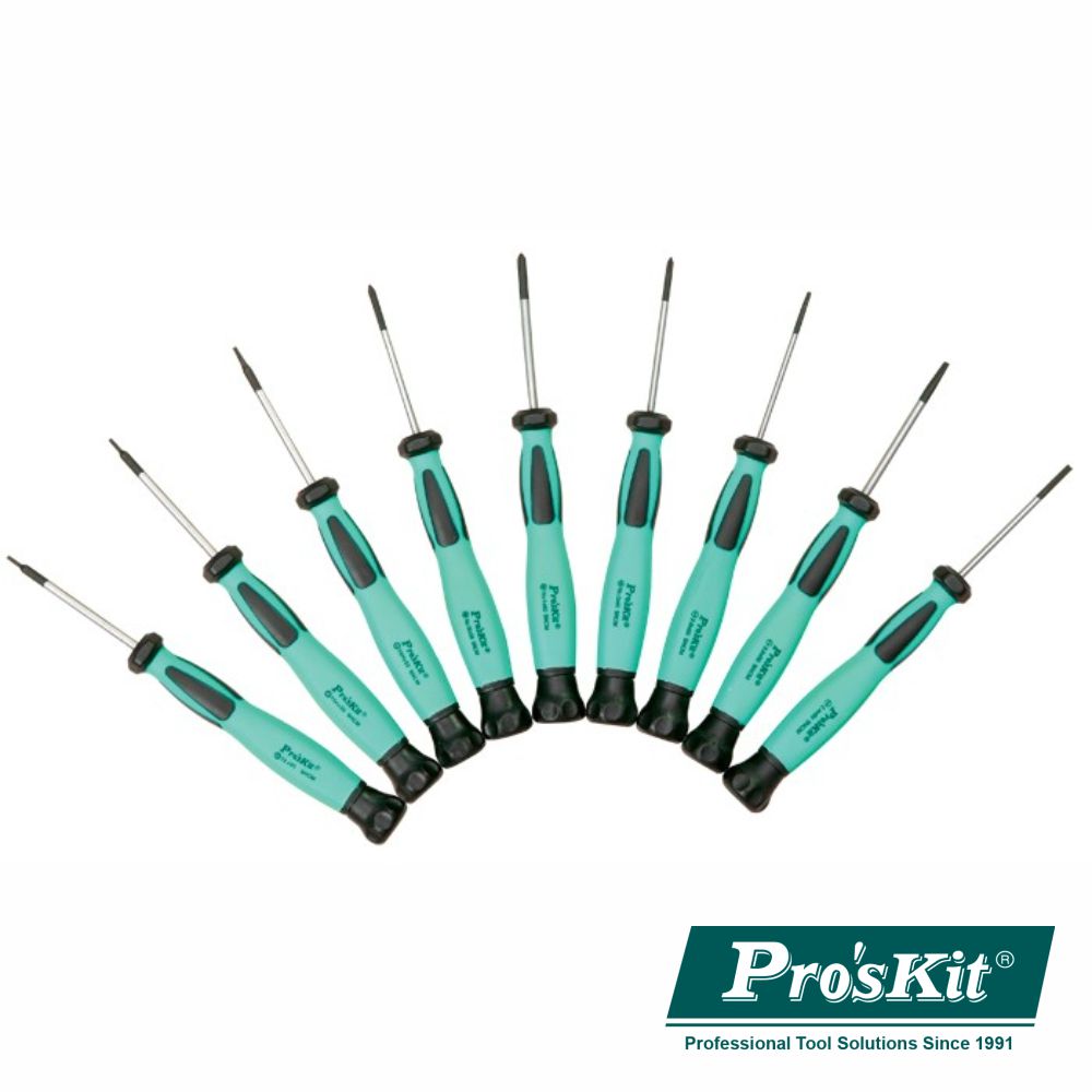 Conjunto de 9 Chaves de Precisão ESD PROSKIT