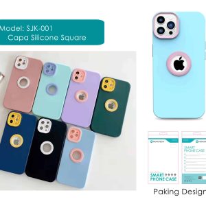 SJK-001 Capa Telemóvel Silicone Square