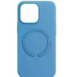 Capa para Smartphones com MagSafe - SJK-008 Compatível com Acessórios Magnéticos, Material Premium - Azul , iPhone 15 Pro