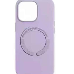 Capa para Smartphones com MagSafe - SJK-008 Compatível com Acessórios Magnéticos, Material Premium - Roxo , iPhone 15 Pro