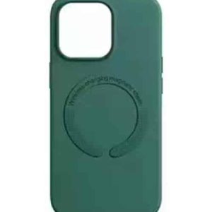 Capa para Smartphones com MagSafe - SJK-008 Compatível com Acessórios Magnéticos, Material Premium - Verde , iPhone 13 Pro