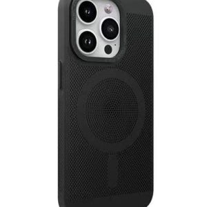 Capa Protetora MagSafe em Metal Calor Dissipação Novoteck SJK-011 - Alta Durabilidade, Compatível com Acessórios Magnéticos - Negro , iPhone 15 Pro