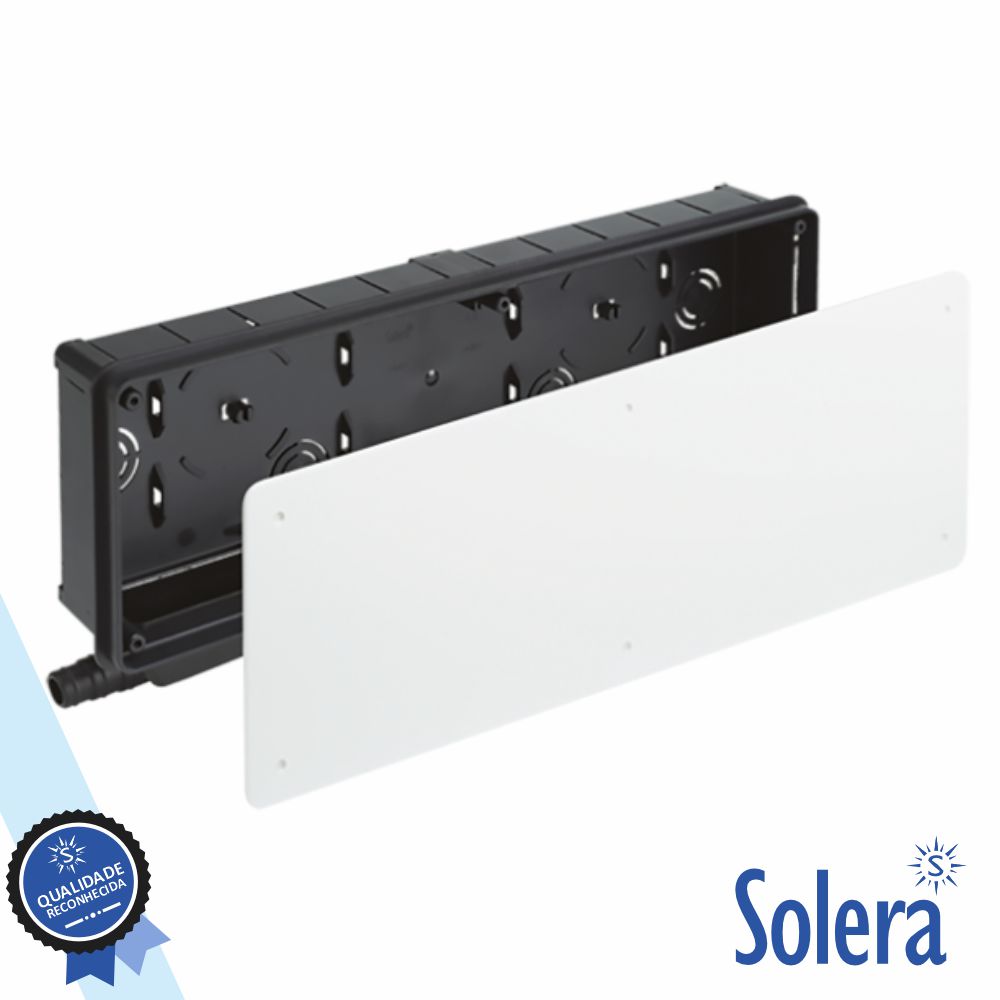 Caixa Pré-Instalação Ar Condicionado Saída Vertical SOLERA