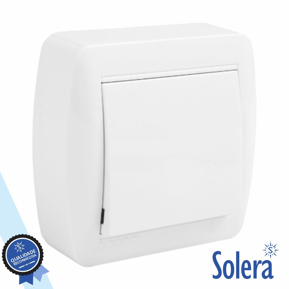 Interruptor Pulsador 10A 250V SOLERA