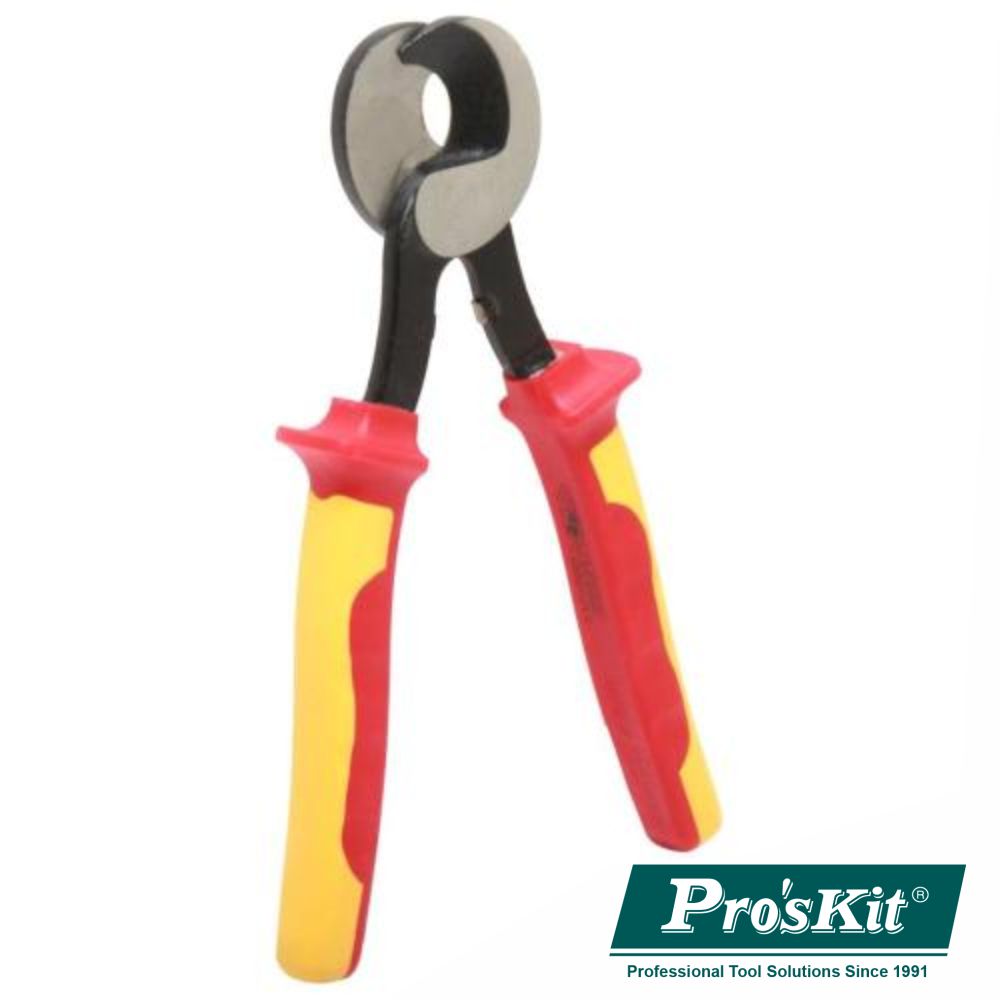 ALICATE CORTE CABOS C/ ISOLAMENTO VDE 250MM PROSKIT
