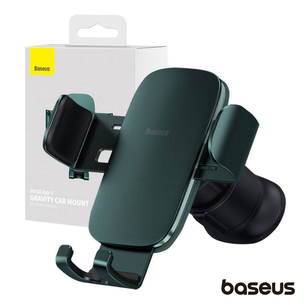 Suporte Telemóvel Gravity Cinzento Metal Age II BASEUS