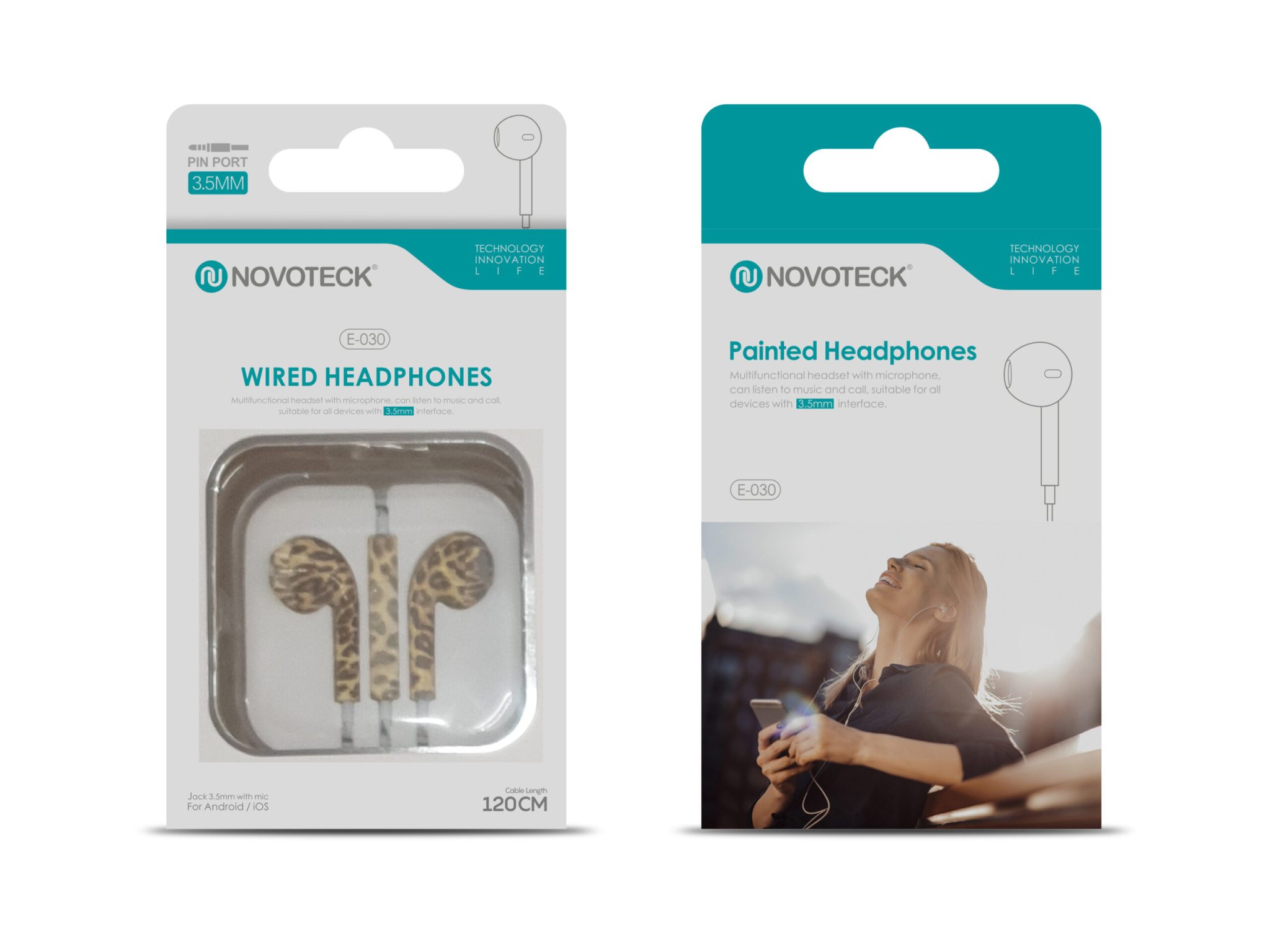 Auricular Com Desenho E-030 Design 12