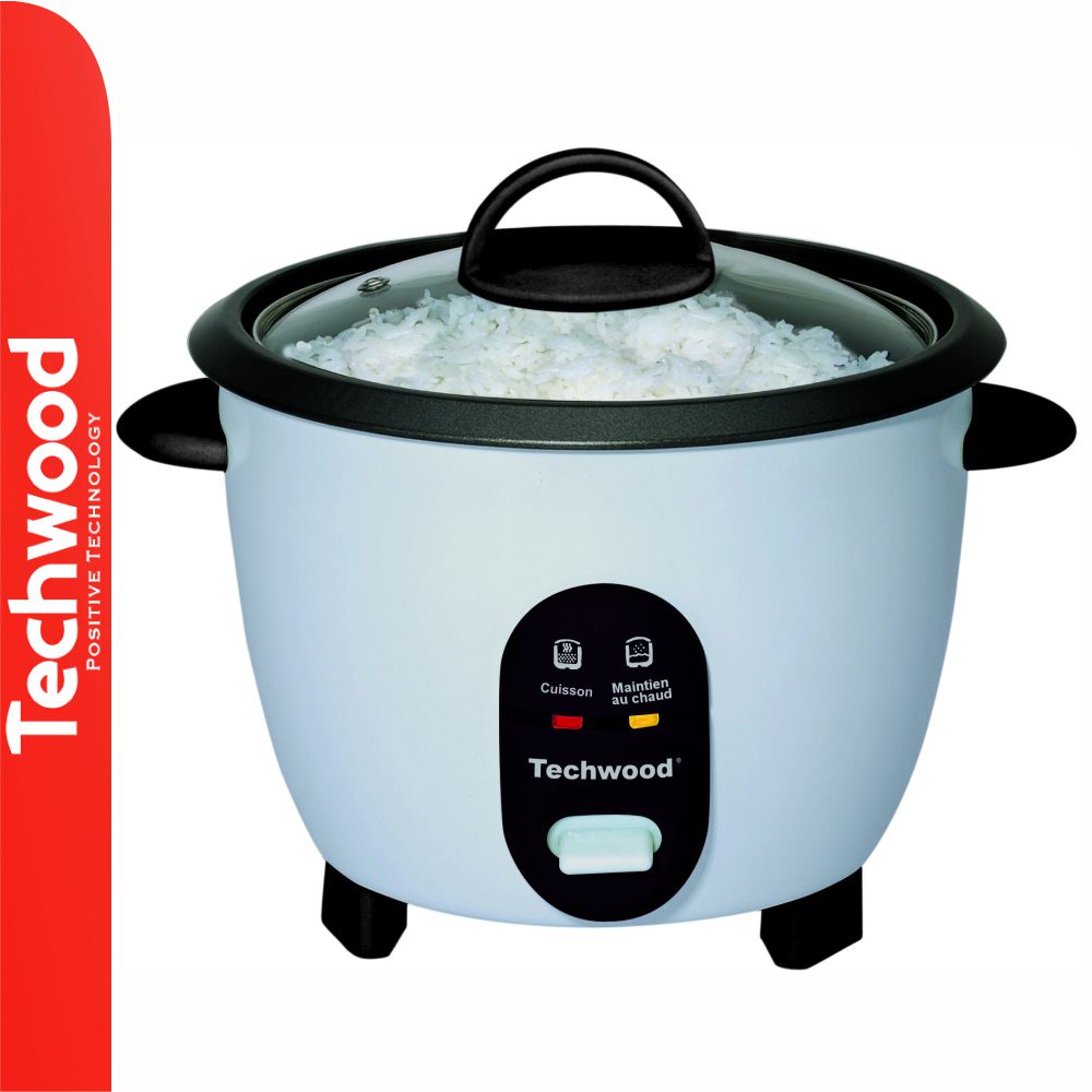 TCR-256 Panela Elétrica P/ Arroz 2.5L 850W Branco TECHWOOD
