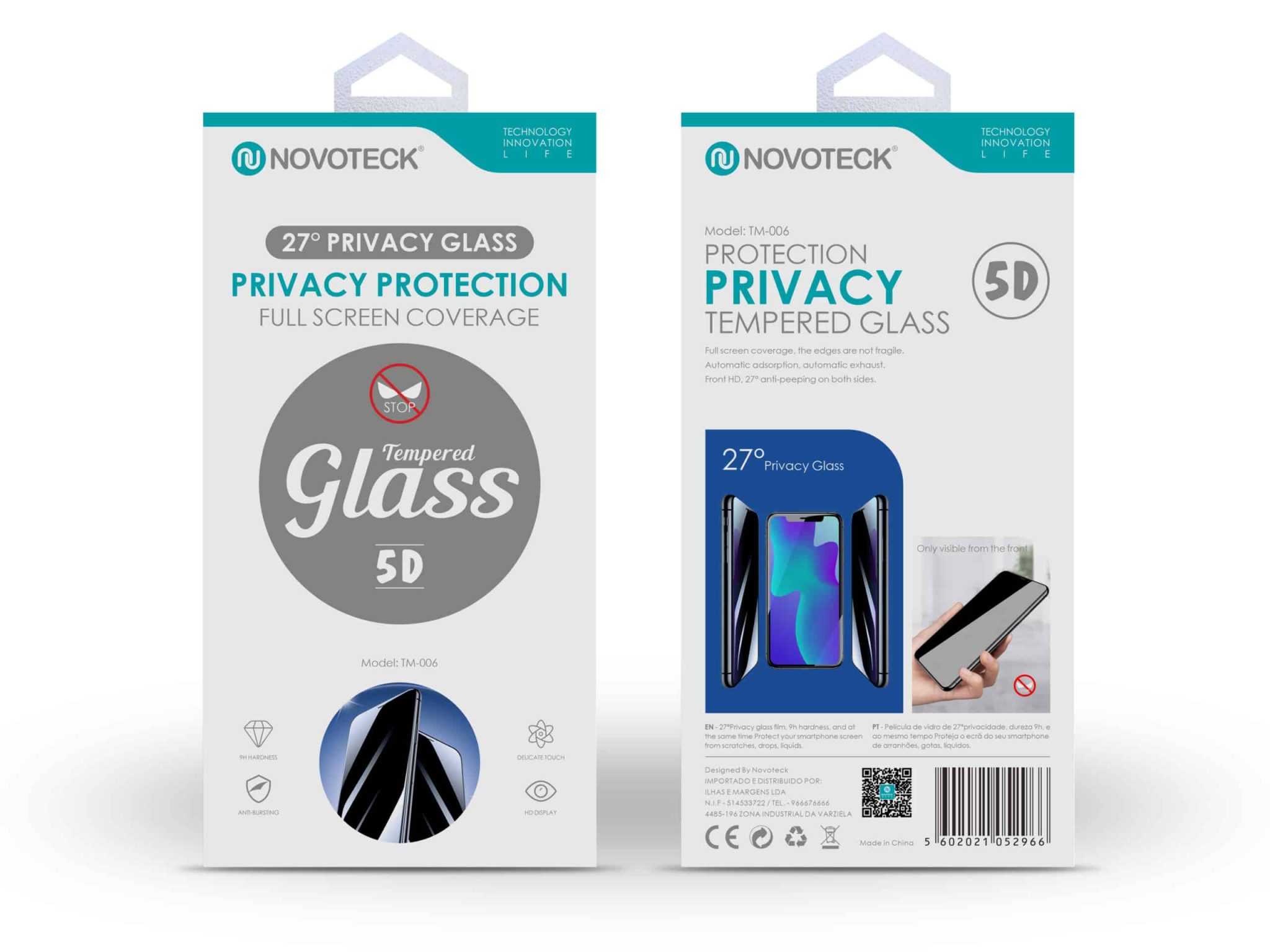 Película Privacidade para iPhone 16 Pro TM-006