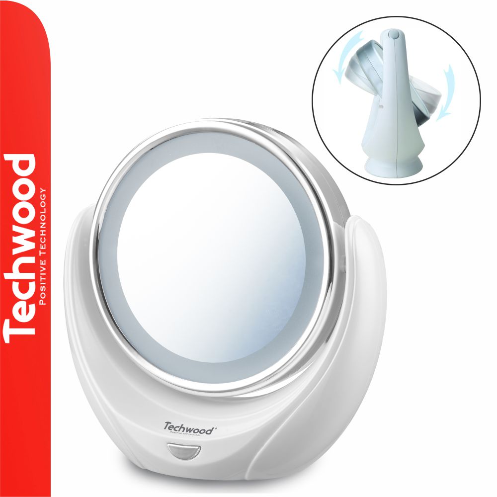 TML-2674 Espelho LED Giratório 360º TECHWOOD