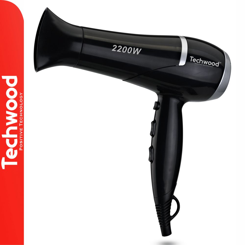 TSC-2259 SECADOR DE CABELO 2200W PRETO TECHWOOD