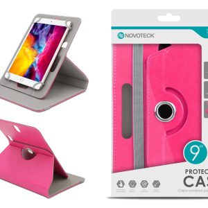Capa Protetora Universal Cor da Rosa para Tablet de 9'' - N-003 - Confortável, Resistente a Quedas e com Suporte Ajustável