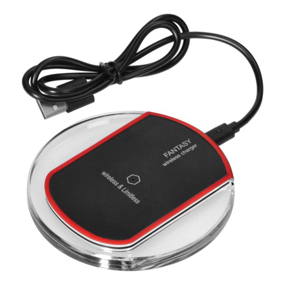 Carregador Por Indução Preto QI 5W VIRONE