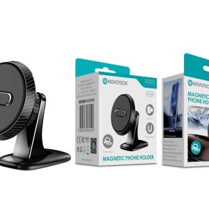 Suporte Magnético para Telemóvel Z-054 – Seguro e Estável com Design em Fibra de Carbono e Rotação Completa