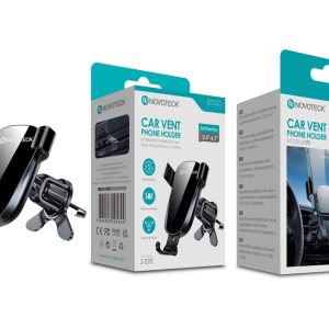 Suporte NOVOTECK Z-070 para Ventilação de Carro - Universal, Rotação 360º, para Telemóveis 3.5"-6.7"