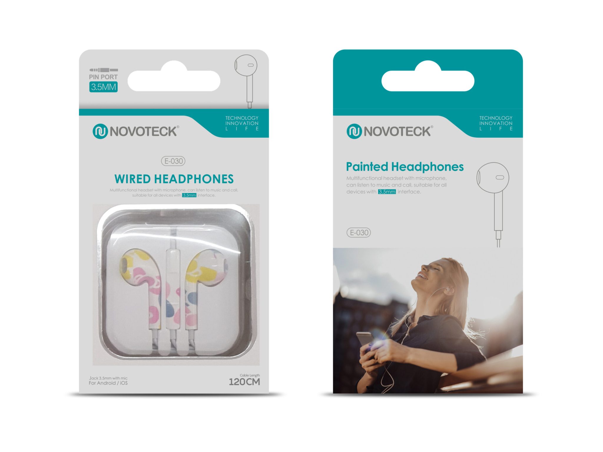 Auricular Com Desenho E-030 Design 10