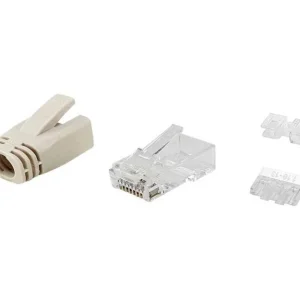 Equip 121176 Conector Rj-45 Transparente, Branco