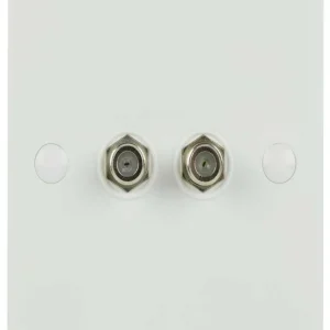 Placa de Parede Dupla de Parafuso Tipo F de Baixa.