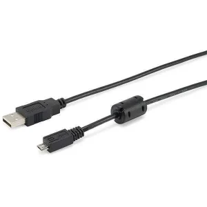 Cabo Equip Usb 2.0 a para Microb, 1.0m, M/M, Pret.