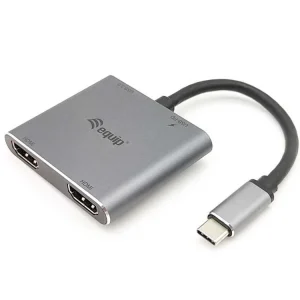 Adaptador Equip 133484 Usb-C 4-In-1 Multiport Pd .