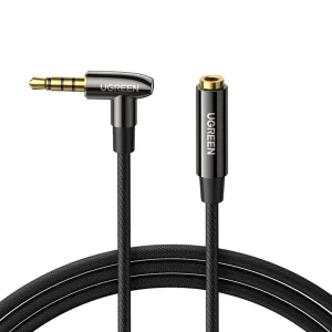 Cabo Extensão Jack 3.5mm 90º 2m Av188 Ugreen 