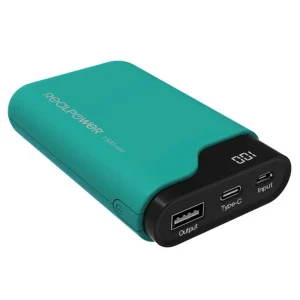 Realpower Pb-7500c 7500 Mah Preto, Verde
