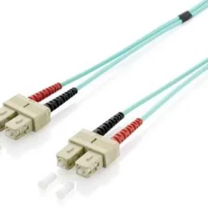 Equip 255322 Cabo de Fibra Ótica 2 M Sc Om3 Turqu.