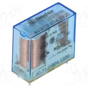 Relé: Eletromagnético, Miniatura