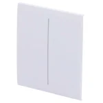 Interruptor de Luz Duplo Ajax Branco