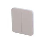 Painel Táctil para Interruptor de Luz Doble  - Com