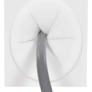 Abertura Preenchida com Ilhós de Silicone