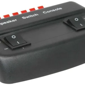 Seletor de Coluna. 2 Vias - Preto