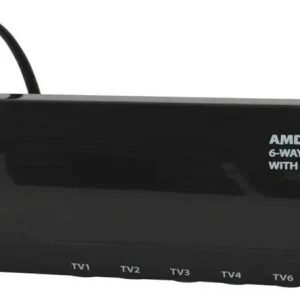 Amplificador de Distribuição Vhf/Uhf de 6 Via Vhf