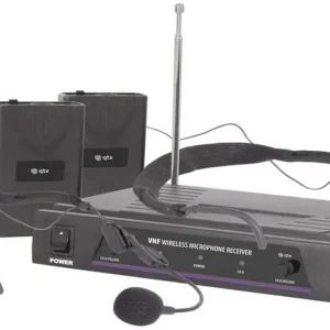 Sistema Sem Fio de Banda de Pescoço Duplo Vhf - 1.