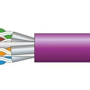 Cat6a U/Ftp Lszh Cabo de Rede 305m Lilac