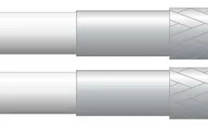 Eco Twin Rg6 Cabo Coaxial Pe Goaxial com Al Brai.