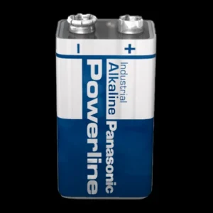 Pilha Alcalina Industrial 9v Pp3/6lr61 Panasonic