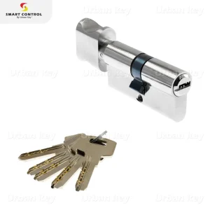 Canhão de Segurança 30x30 com Botão Niquelado